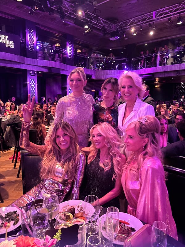 With the ladies at the VRT awards